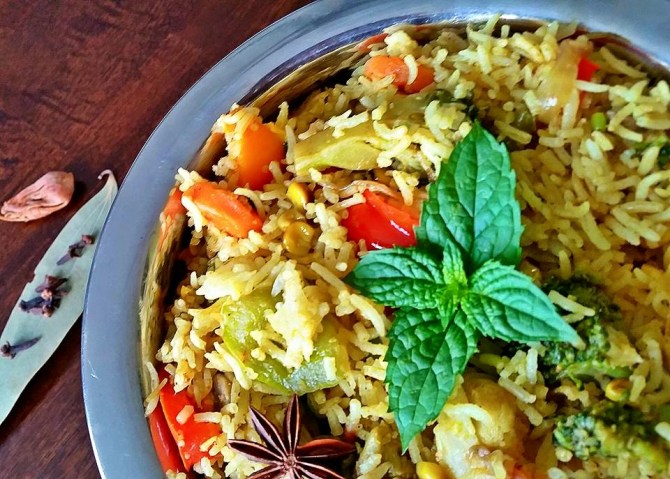 Veg pulao